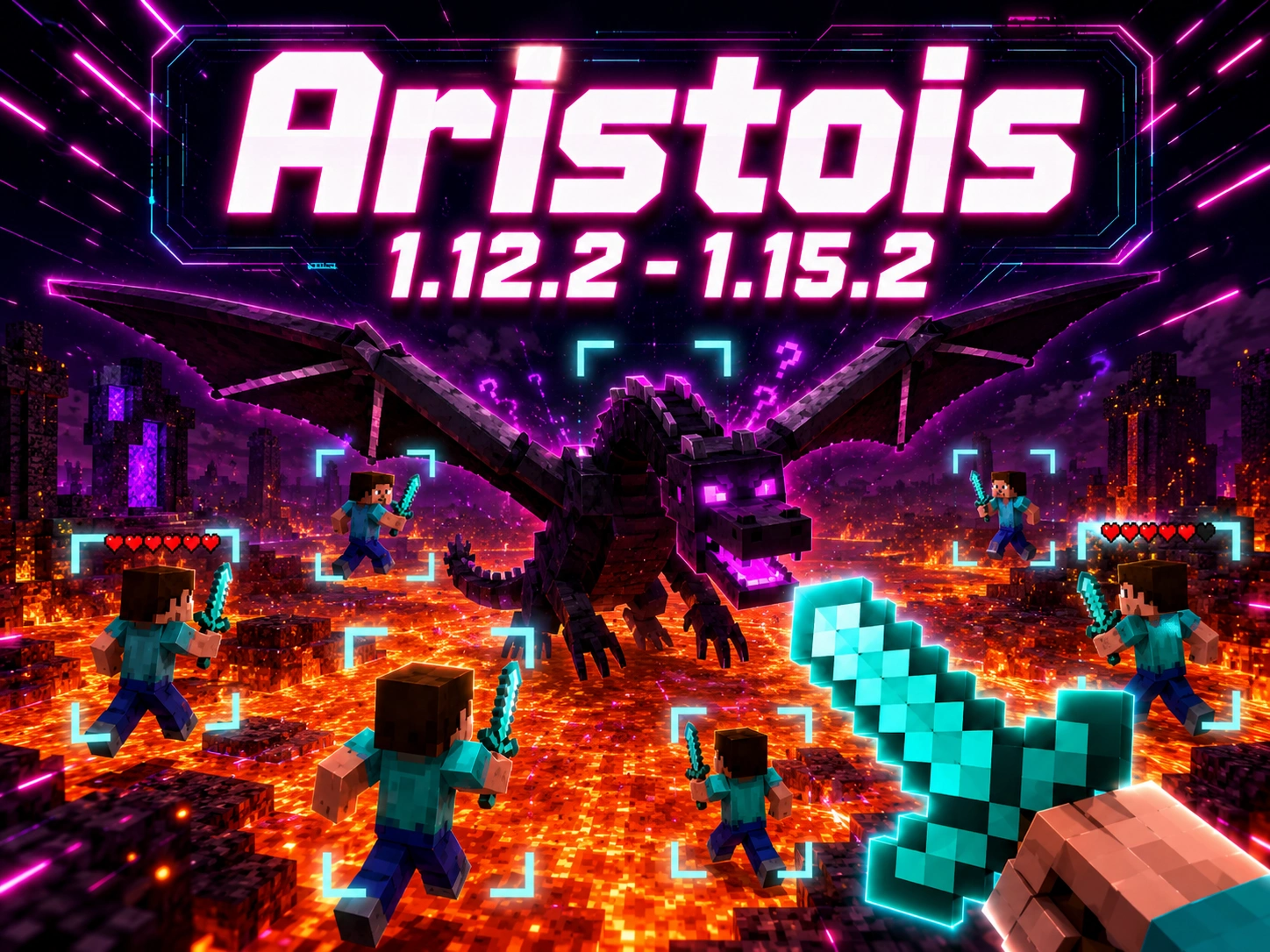 Чит на Minecraft (Aristois)